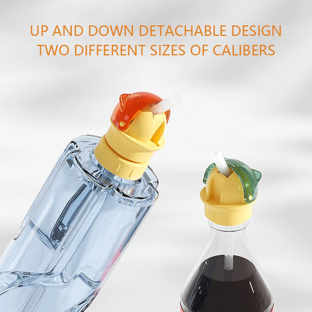 Water Bottle Cap Reusable Children Beverage Water Bottle