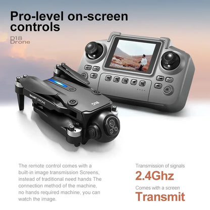 Lenovo D18 Drone 8K Aerial HD Dual-Camera Intelligent Obstacle
