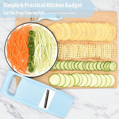 5 in1 Vegetable Fruit Slicer Multifunctional Manual Food Grater