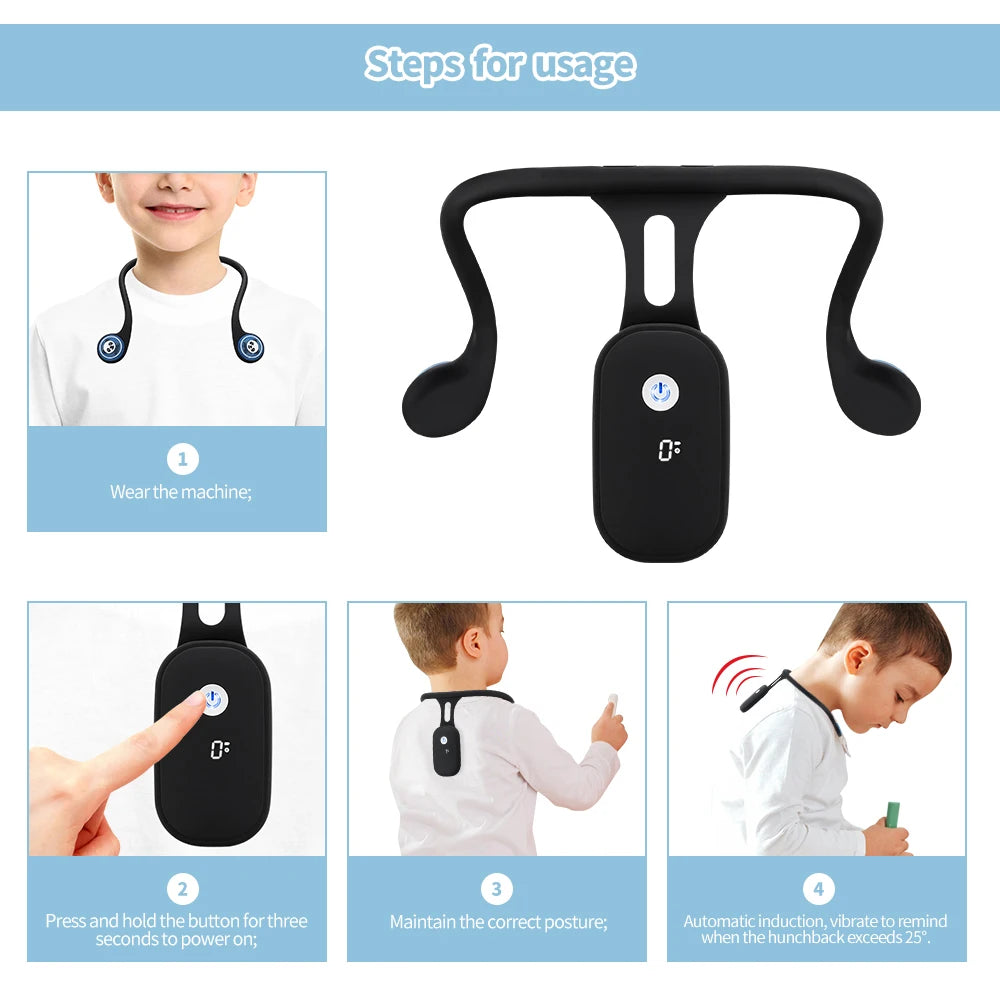 Smart Posture Corrector  Back Vibration Anti-Humpback