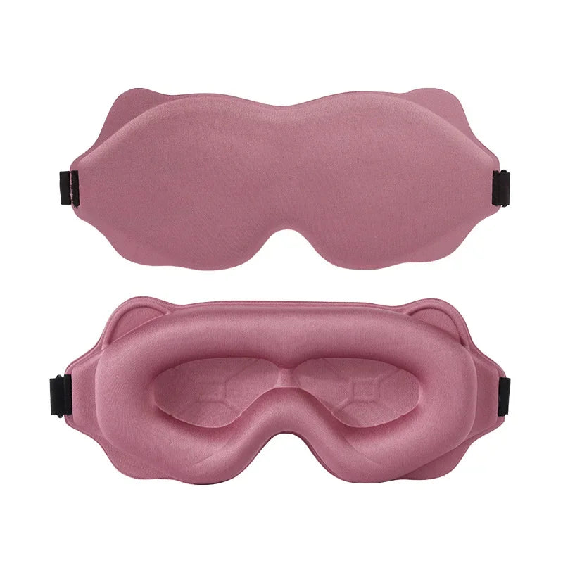 Sleep Eye Mask Weighted for Side Sleeper Men Women 3D Contoured Sleeping Mask