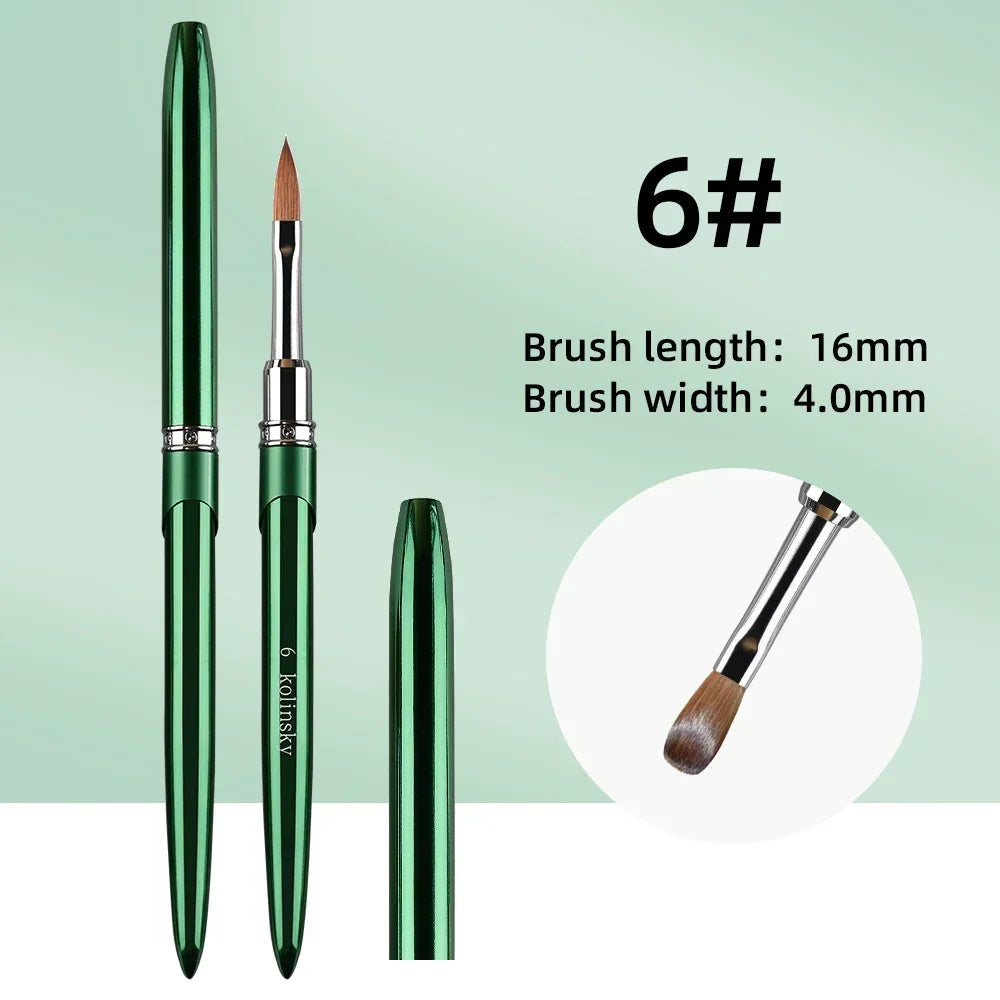 New High Quality Kolinsky Acrylic Nail Brush Nail Tool