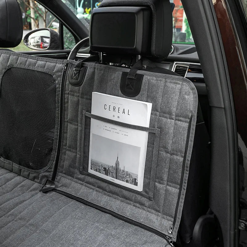 Dog Car Seat Cover Waterproof Dog Carriers Travel Mat Hammock
