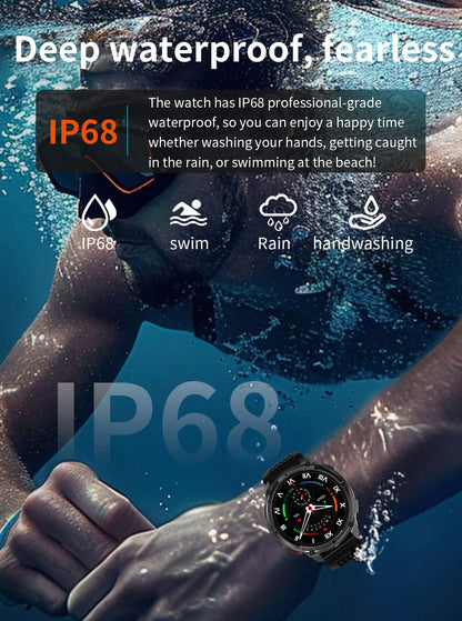 New T-Rex3 Pro 1100mAh Battery Smart Watch GPS Path