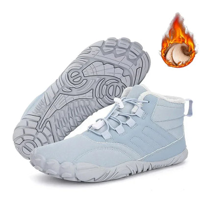 Men Plush Winter Boots Shoes Women Waterproof Snow Cotton Boots