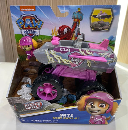Genuine Paw Patrol Rescue Wheels Anime Action Figure