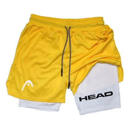 Anime Berserk Head Running Shorts Men Fitness Gym Training