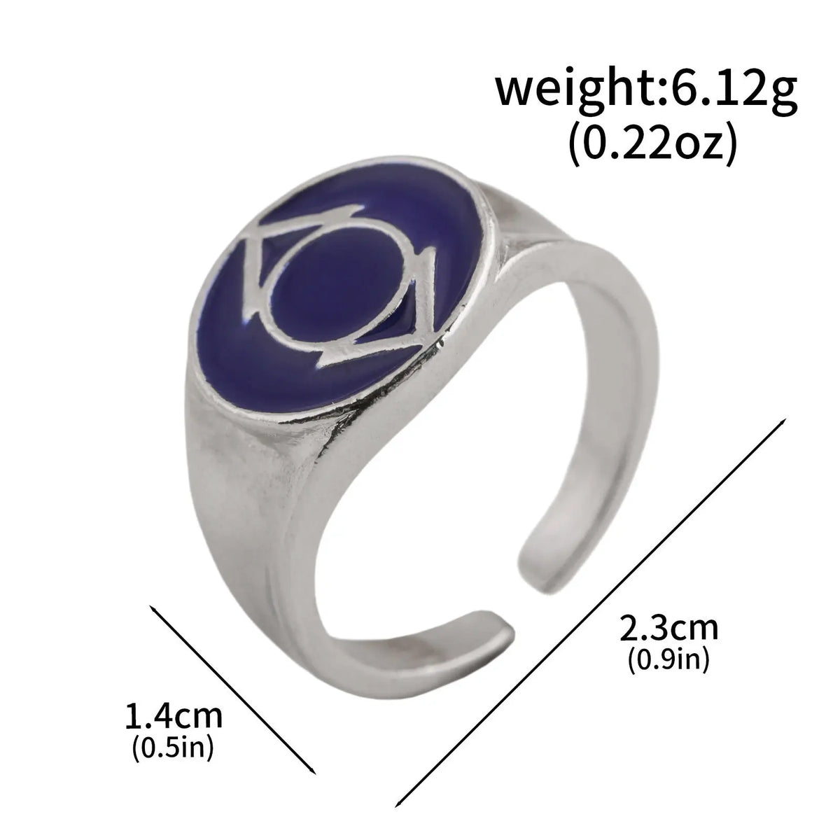 New Fashion Movie ring For Women Men Adjustable Open Cuff