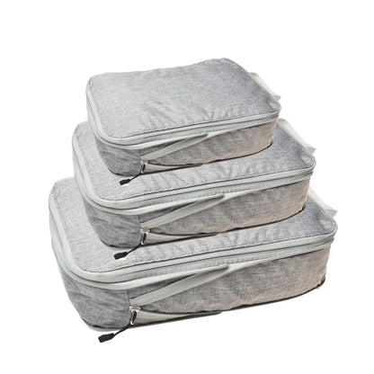 Travel Compression Packing Cubes Suitcase  Organizer Set