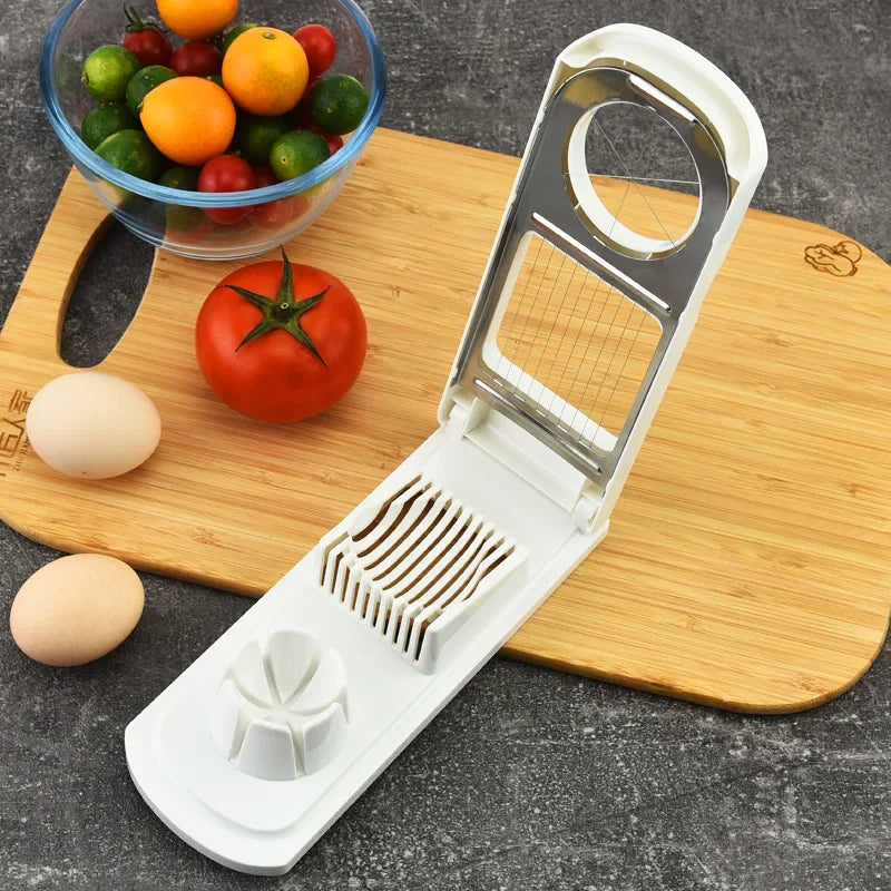 Multi Functional Kitchen Ingredient Fancy Egg Cutting