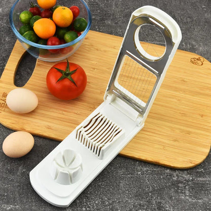 Multi Functional Kitchen Ingredient Fancy Egg Cutting
