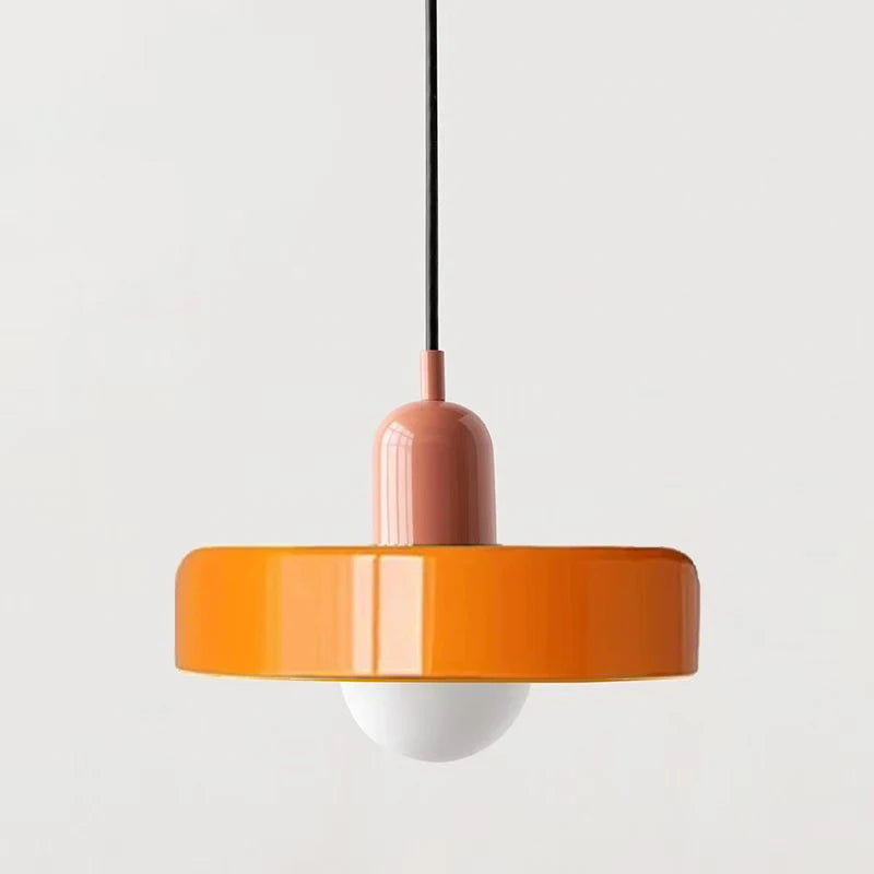 Nordic Retro Glass Pendant Lamps Indoor E27 LED Chandelier