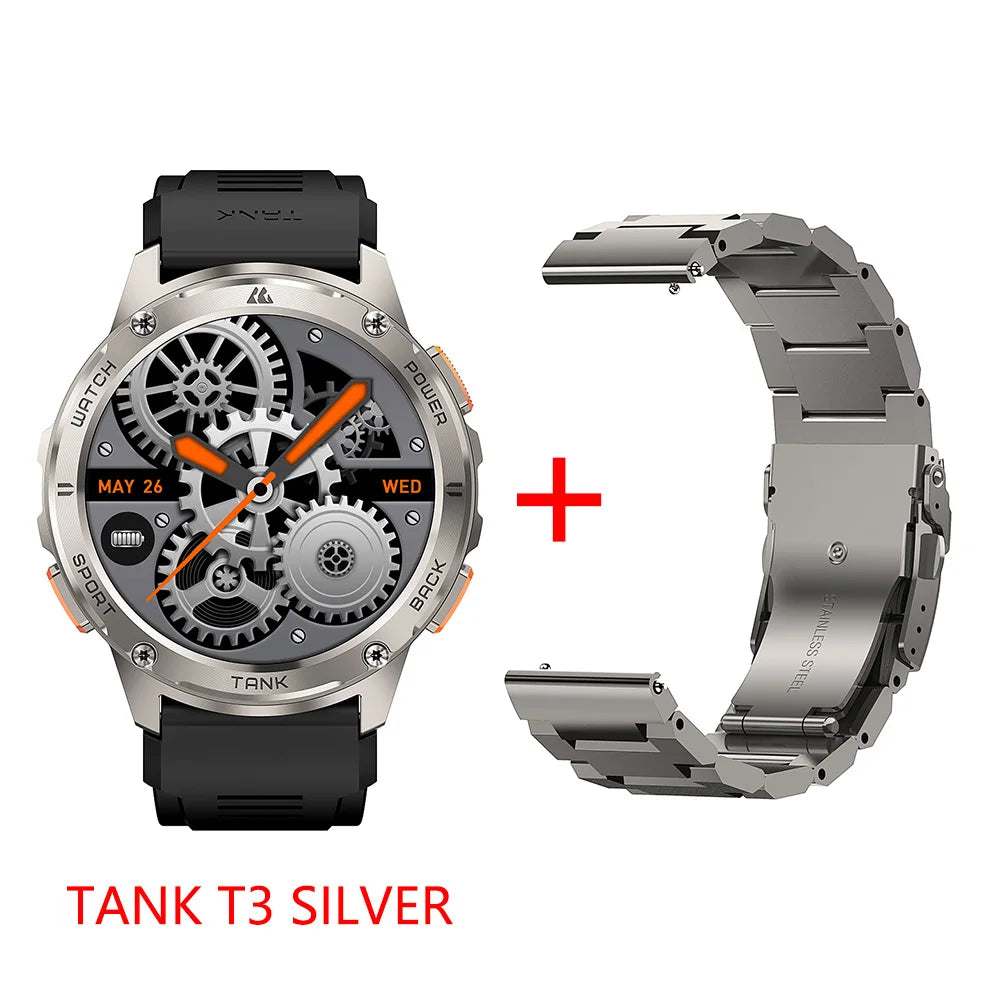 Original KOSPET TANK T3 Smart Watch For Men Military