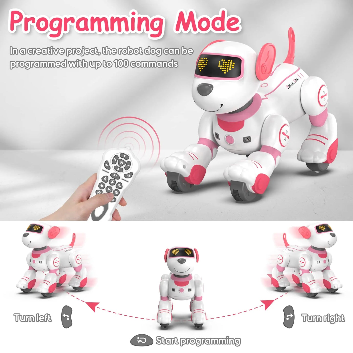 Intelligent Robot Dog Remote Control Electronic Sing Dance