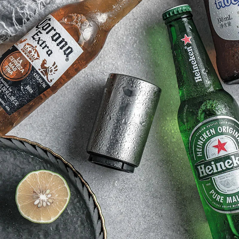 Stainless Steel Beer Bottle Opener Automatic Kitchen