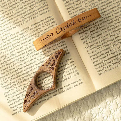 Personalized Thumb Book Page Holder Book Page Holders