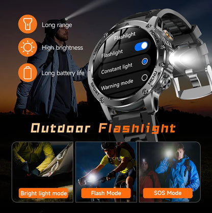 New Military T-Rex 3 Ultra 1000mAh Battery Smart Watch