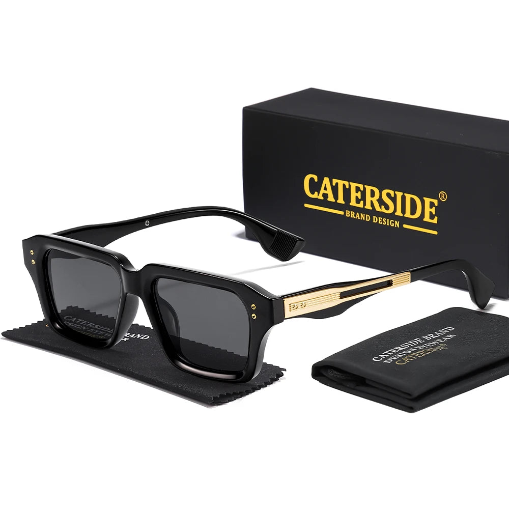 New Men's Square Sunglasses Premium PC Frame Eyewear