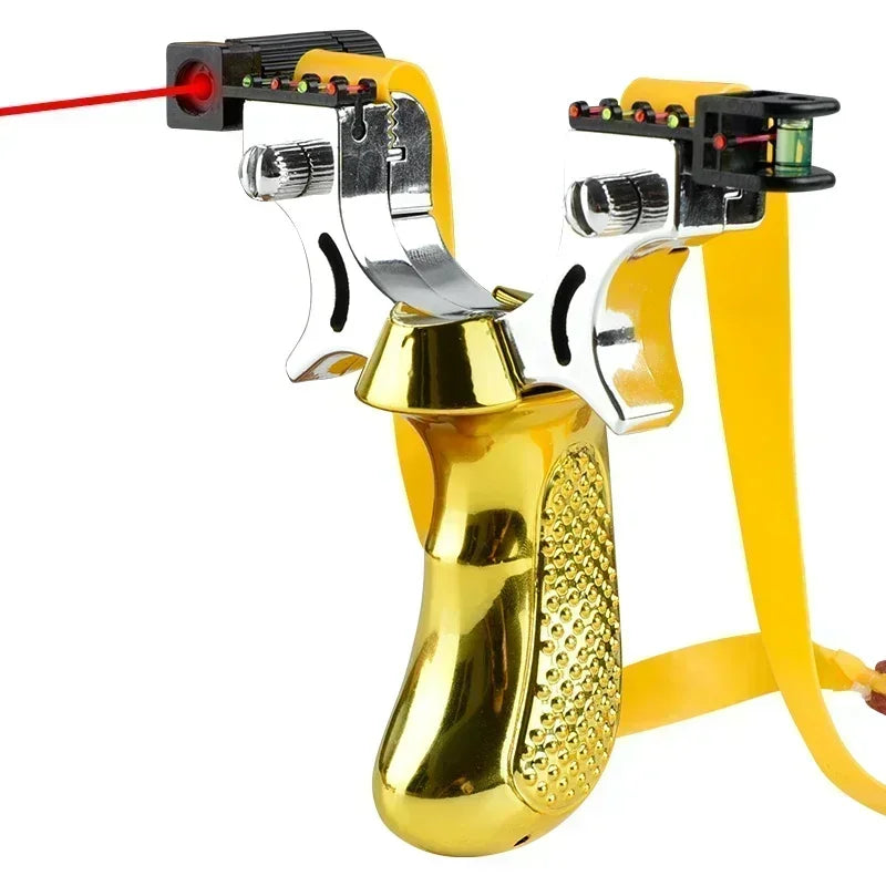 Laser Pointing Slingsshot 10 Style Precision Aiming Slingshot