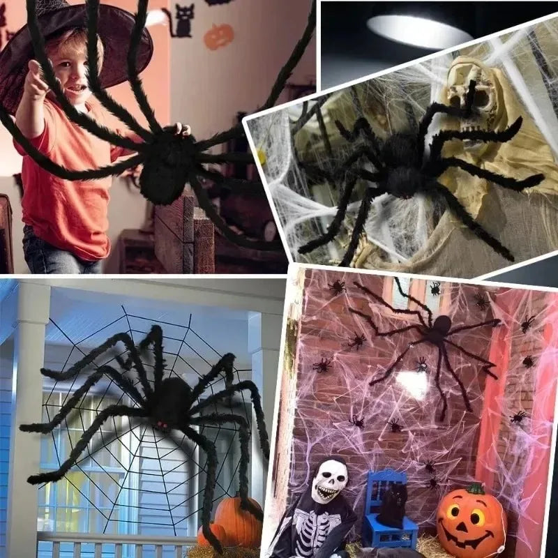 Halloween Big Plush Spider Horror Halloween Decoration