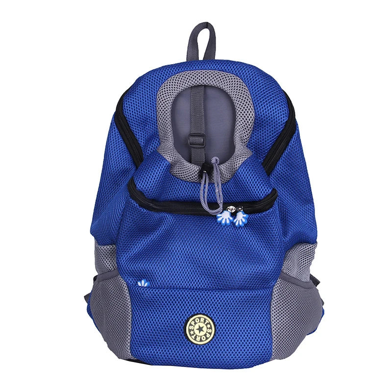 Pet Backpack Carrier for Small Dogs & Cats - Front-Folded