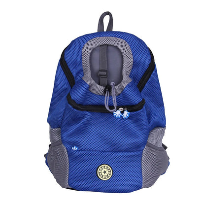 Pet Backpack Carrier for Small Dogs & Cats - Front-Folded