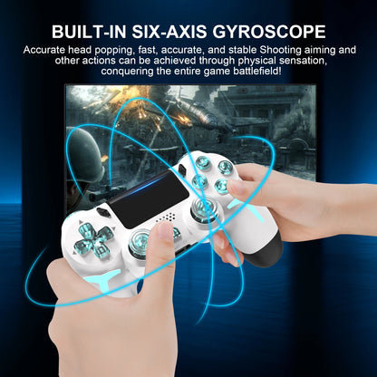 GAMINJA Wireless Game Controller For PS4 PS3 Console