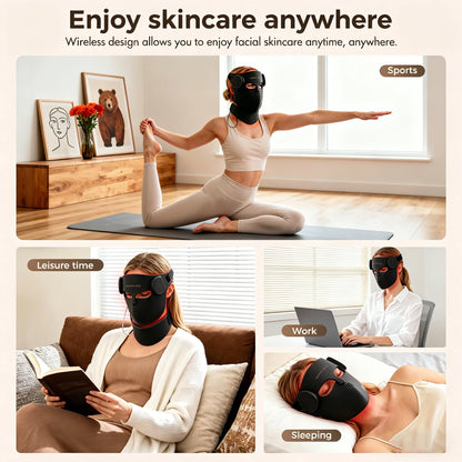 Red Light Therapy 8 Colors LED Face Mask