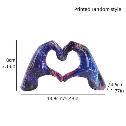 Water Transfer Small Love Gesture Sculpture