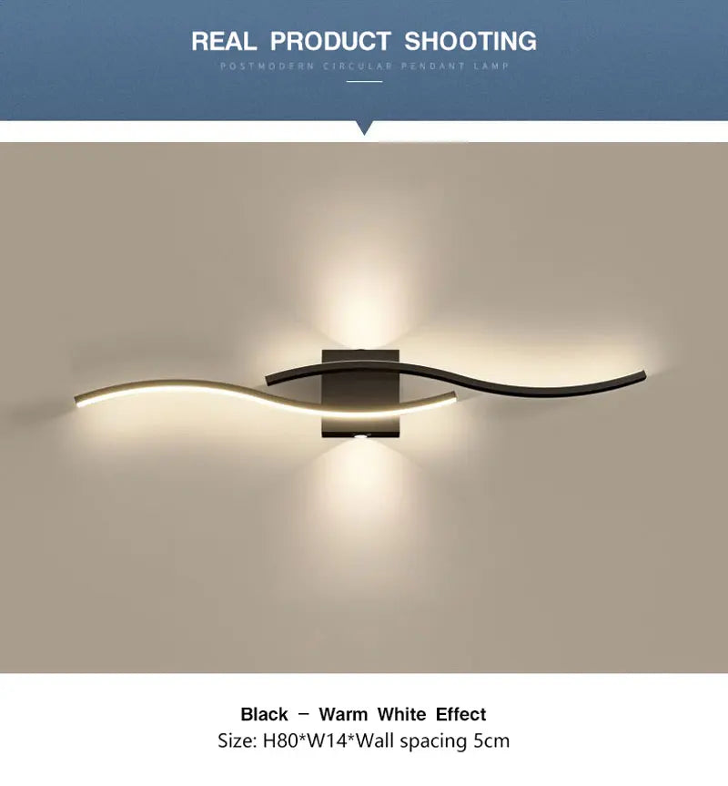Indoor LED Wall Lights for Bedroom Bedside LED Wall Lamps