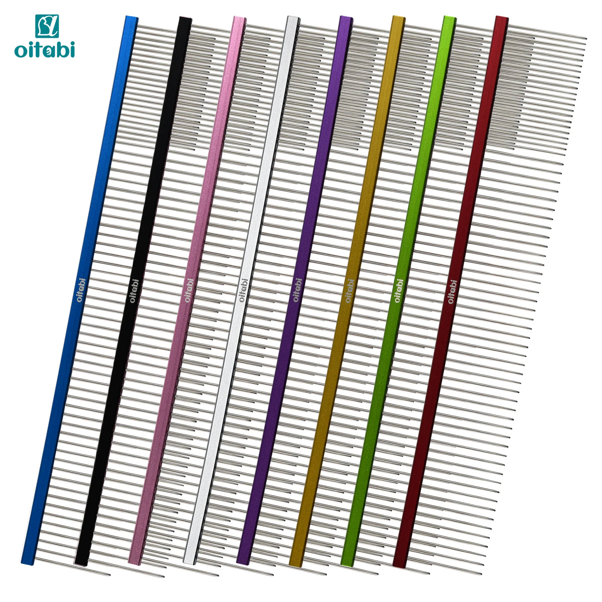 Extra-Long Pet Grooming Comb Professional Sparse & Dense