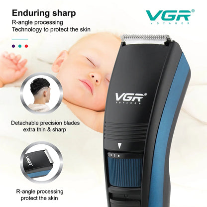 VGR Adjustable Hair And Beard Trimmer Hair Clipper Hair