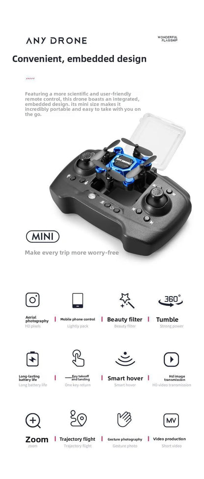 Mosquito drone mini folding drone aerial camera drone