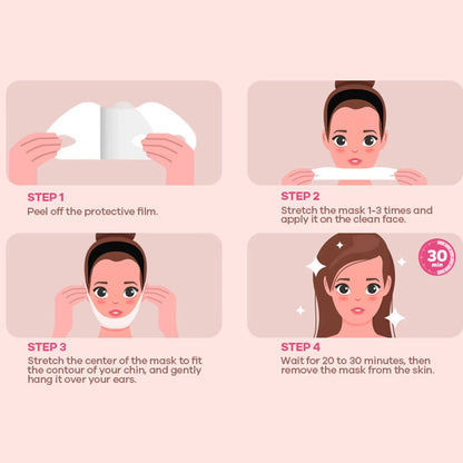 V-Shape Firming Face-lift Slimming Mask Removal