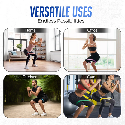 Tpe Resistance Bands Fitness Set Rubber Loop Strength