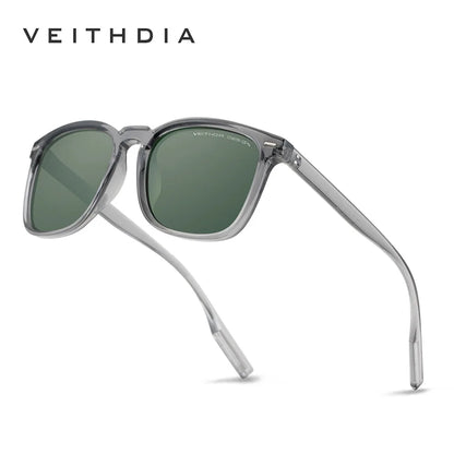 VEITHDIA Fashion Vintage Polarized Sunglasses for Men and Women