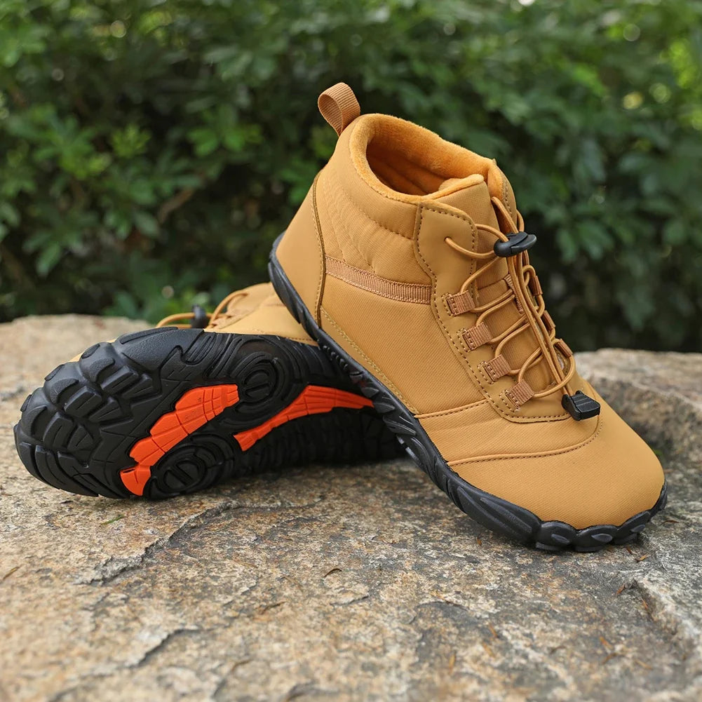 Men Plush Winter Boots Shoes Women Waterproof Snow Cotton Boots