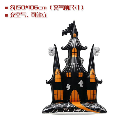 Halloween Inflatable Ghost Tree Balloons Pumpkins Mummy Miko