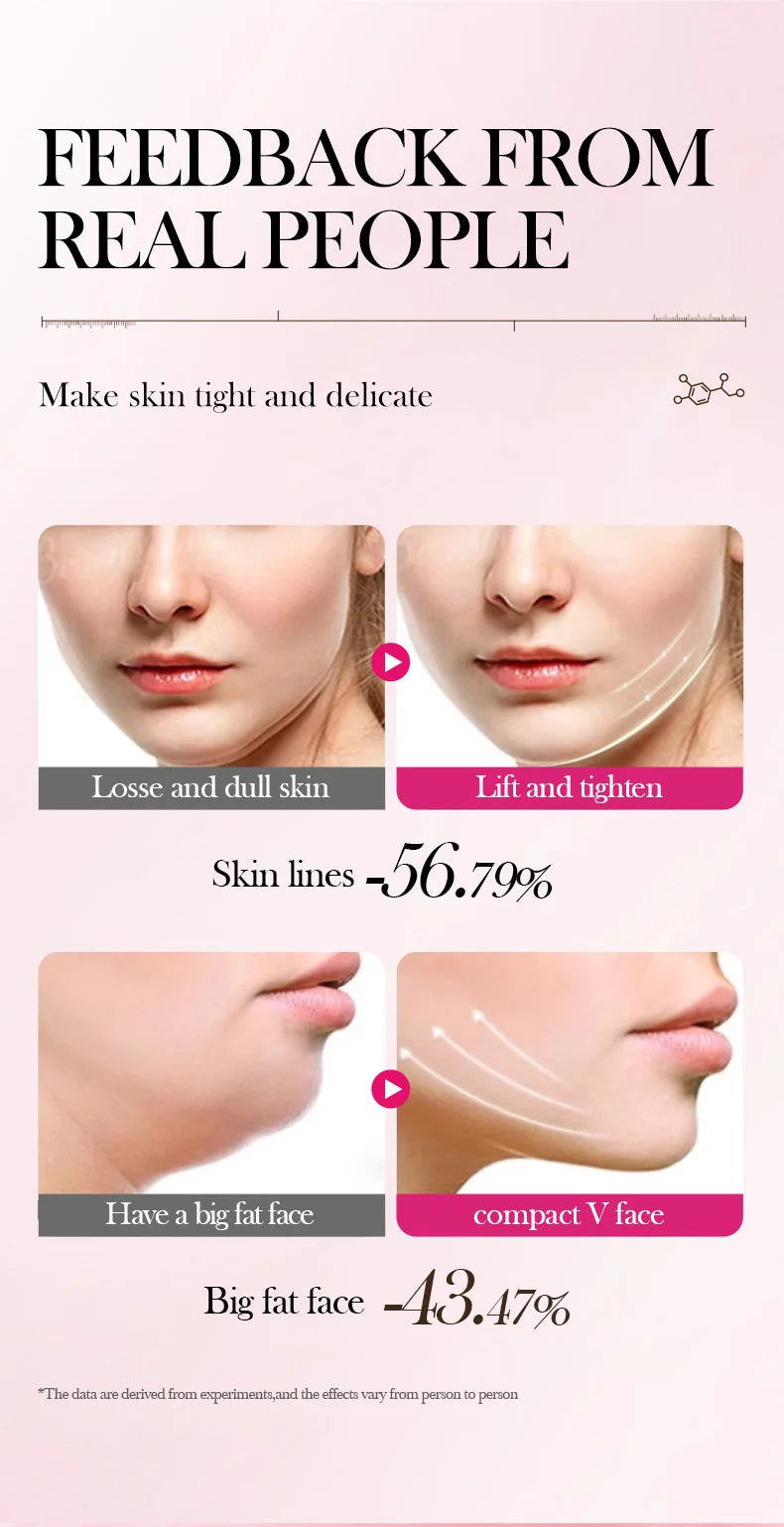V-Shape Firming Face-lift Slimming Mask Removal