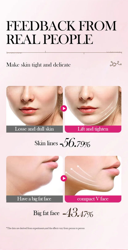 V-Shape Firming Face-lift Slimming Mask Removal
