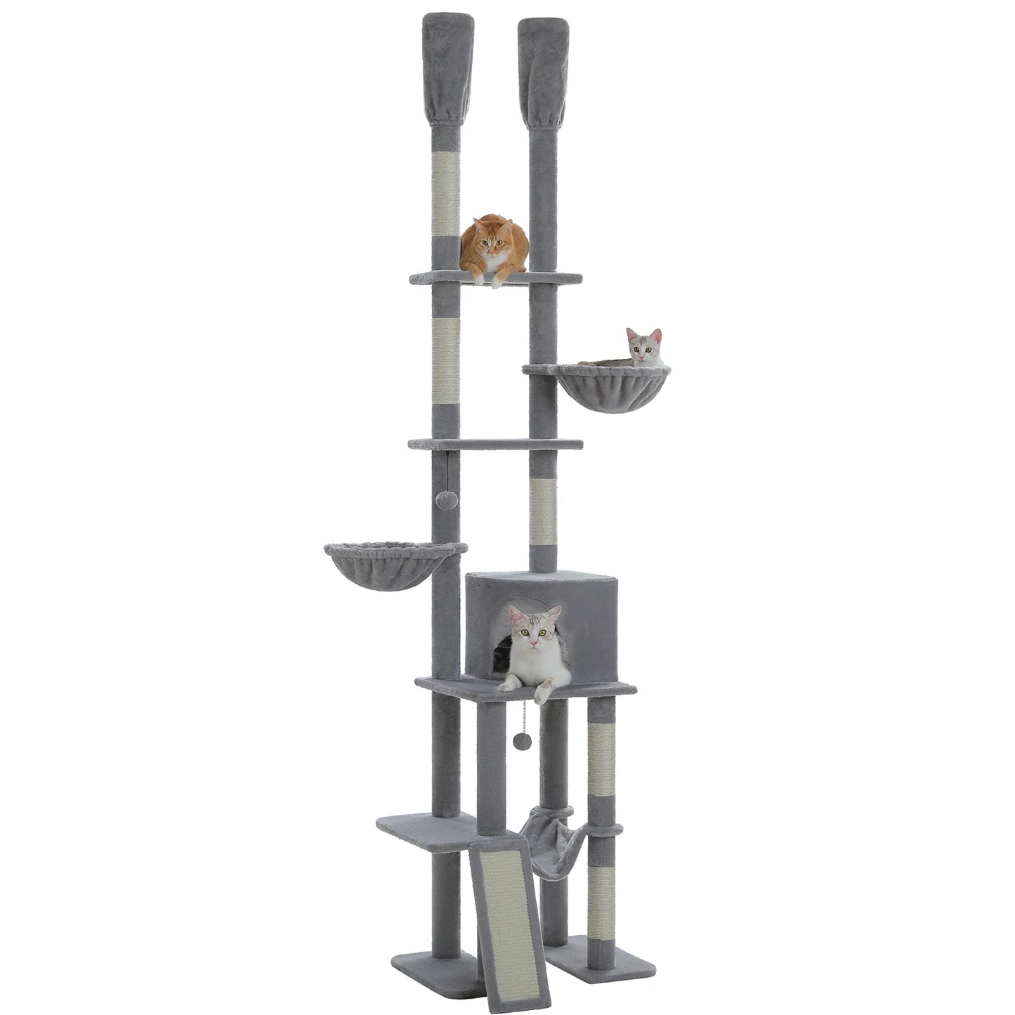 Cactus Cat Tree Floor to Ceiling Tower Scratching Posts