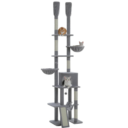 Cactus Cat Tree Floor to Ceiling Tower Scratching Posts