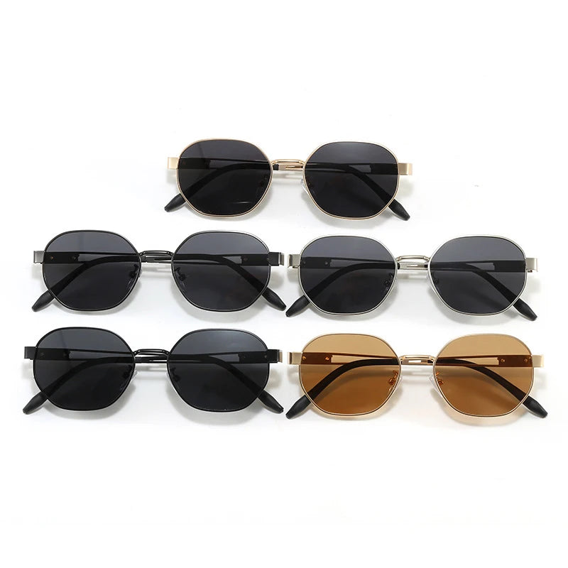 Fashion Small Polygon Polarized Sunglasses Forr Women Men