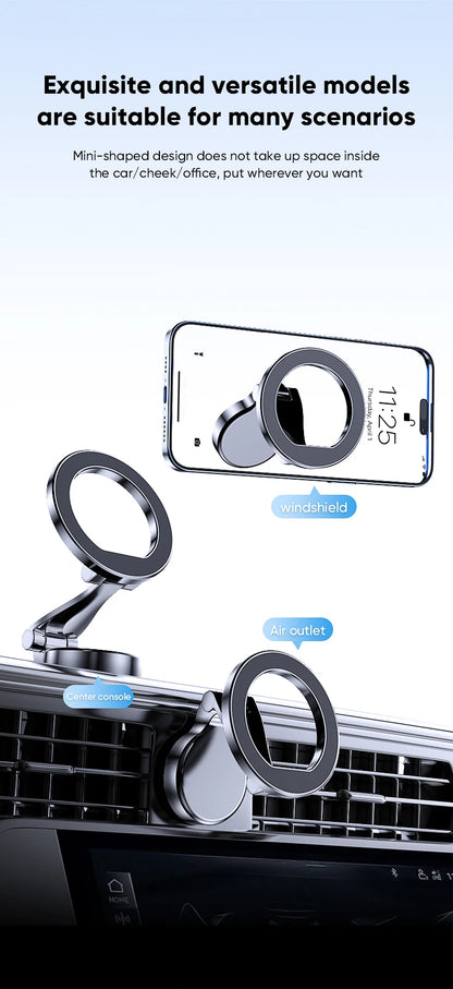 1080 Magsafe Car Phone Holder For Vehicles Mobile Support