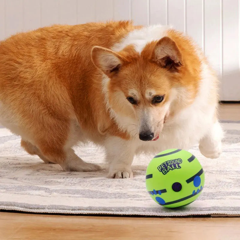 Dog Toy Wobble Wag Giggle Glow Ball Interactive