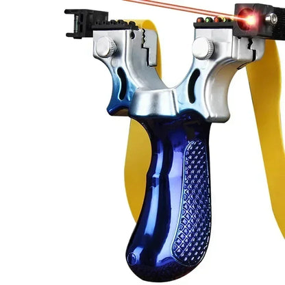 Laser Pointing Slingsshot 10 Style Precision Aiming Slingshot
