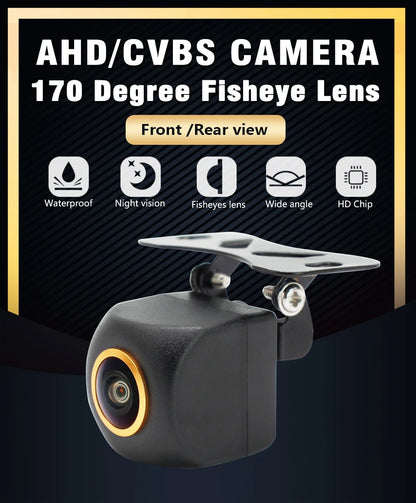 180 Golden Lens AHD 1080P Car Rear View Camera