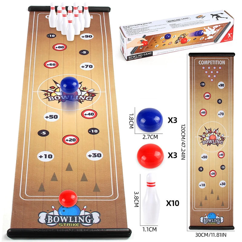Children Interactive Social Curling Soccer Board Games Bowling