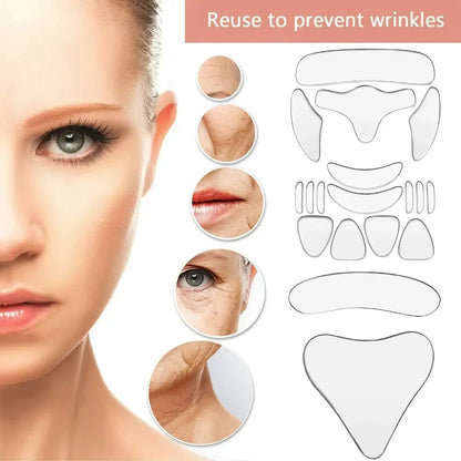 Reusable Silicone Patches Anti Rimpel Pad Silicone Wrinkle