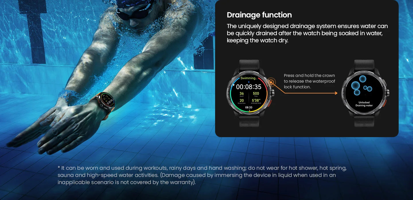 HAYLOU Solar Ultra GPS Smartwatch 1.6” AMOLED Display